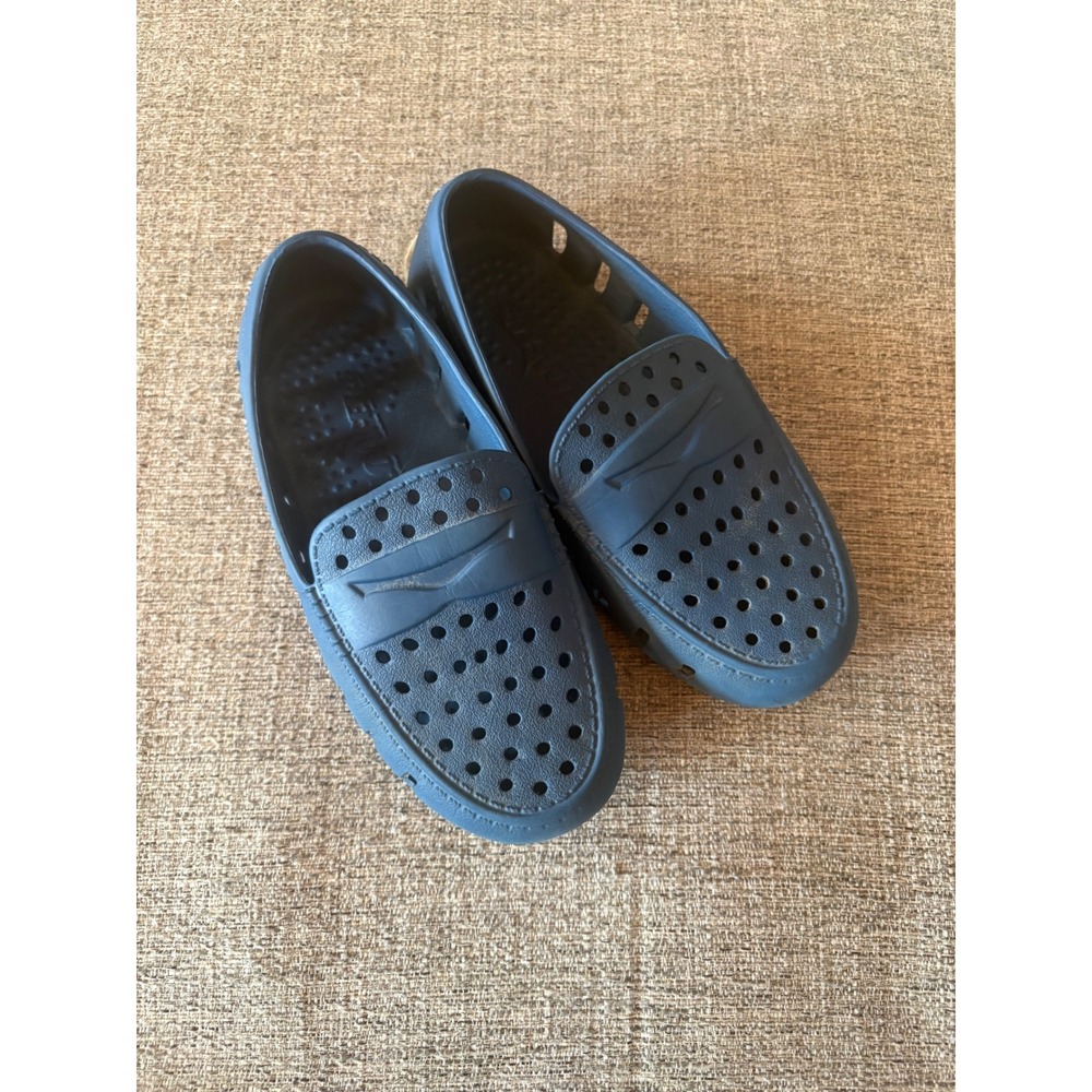 Floafers Prodigy Driver Toddler Boy Navy Blue Waterproof Loafers Size 12